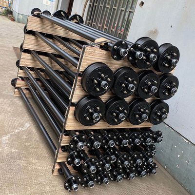 Μέρη ρυμουλκούμενου σε 3500 lb 5 lug Electric Brake ρυμουλκούμενο άξονα συναρμολόγησης