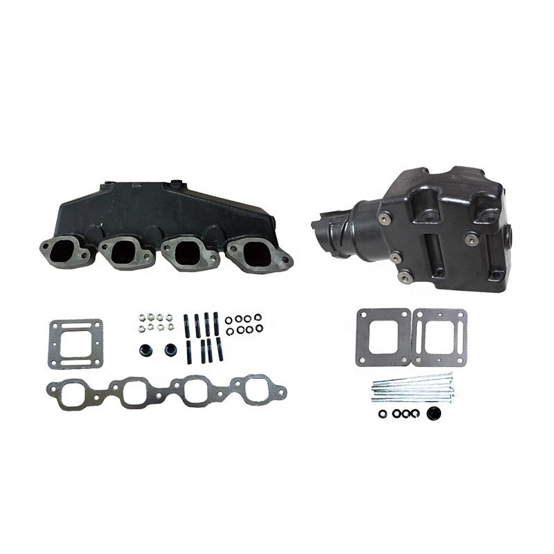 MerCruiser GM V8 Μεγάλο μπλοκ 454 Ναυτικός κινητήρας με χυτοσίδηρο πολλαπλασιαστήρες και αυξήσεις